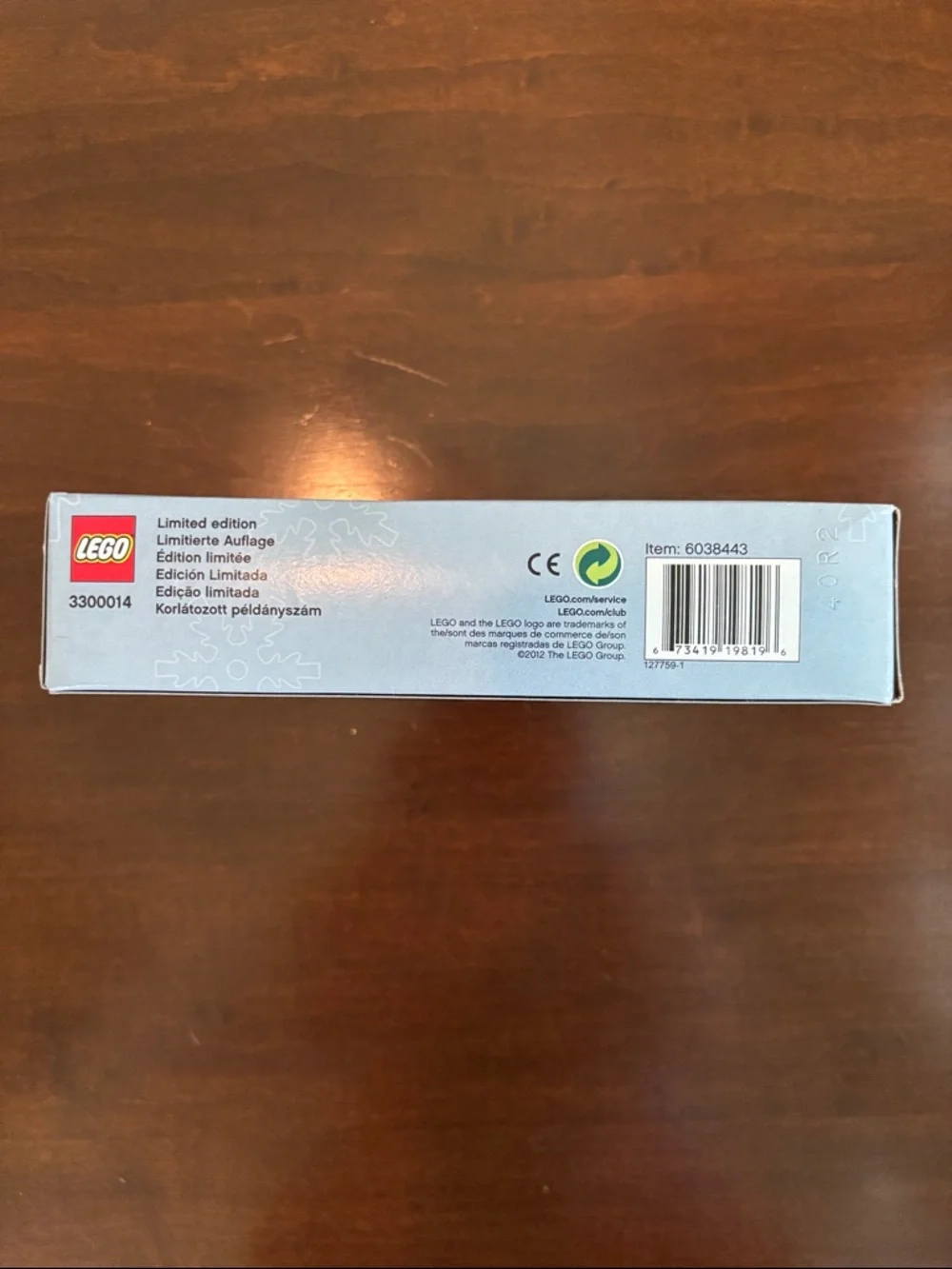 LEGO 3300014 Limited Edition 2012 Holiday Set NWT NEW in Sealed Box